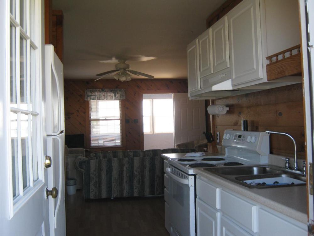 Two-Bedroom Cabin interior